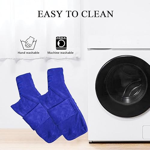 Miniatura 94 de Geyecete Abrigo de secado para perros – Bolsa de secado rápido para perros – Toalla de baño para perros – Toalla de baño de microfibra de secado Azul