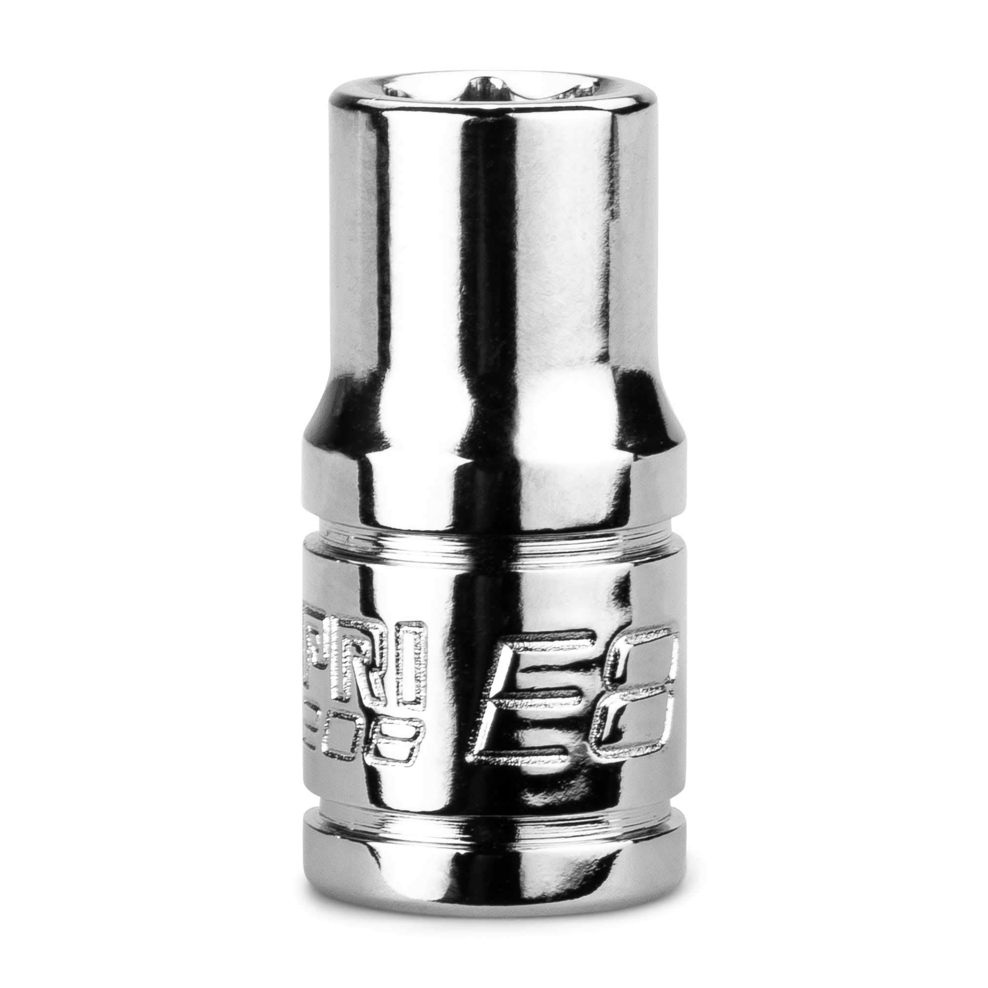 Capri Tools E8 External Star Socket, 1/4-Inch Drive