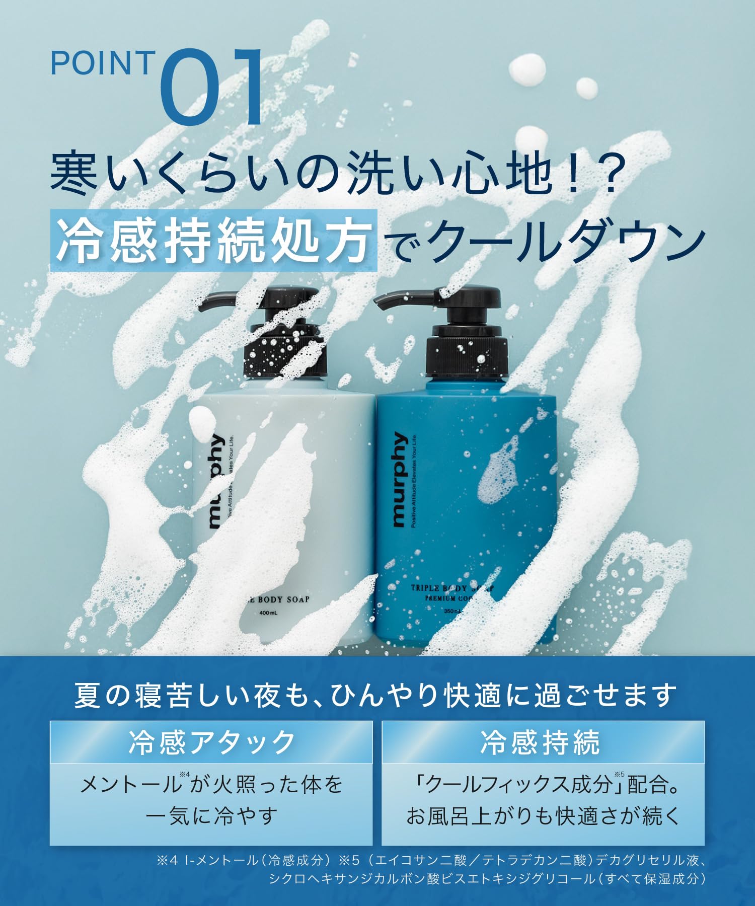 Amazon | murphy マーフィー 薬用トリプルボディソープ400ml