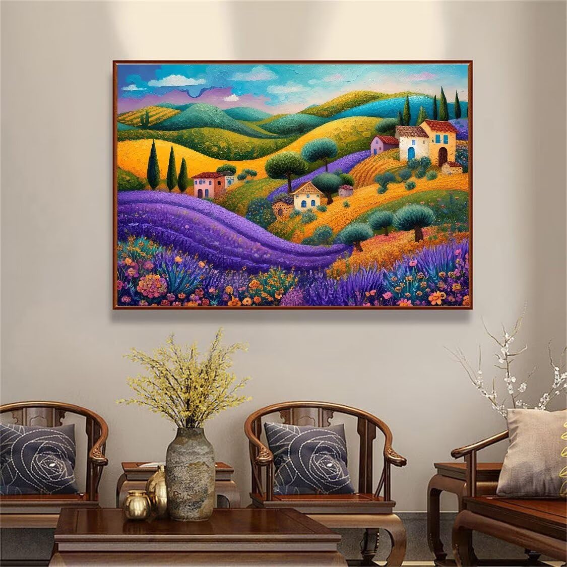 DIY Malarstwo diamentowe 5D, sztuka diamentowa, małe miasteczko, zestawy scenerii dla dorosłych, sztuka z kryształków górskich, płótno, haft, artykuły rzemieślnicze, dla dzieci i dorosłych, idealna