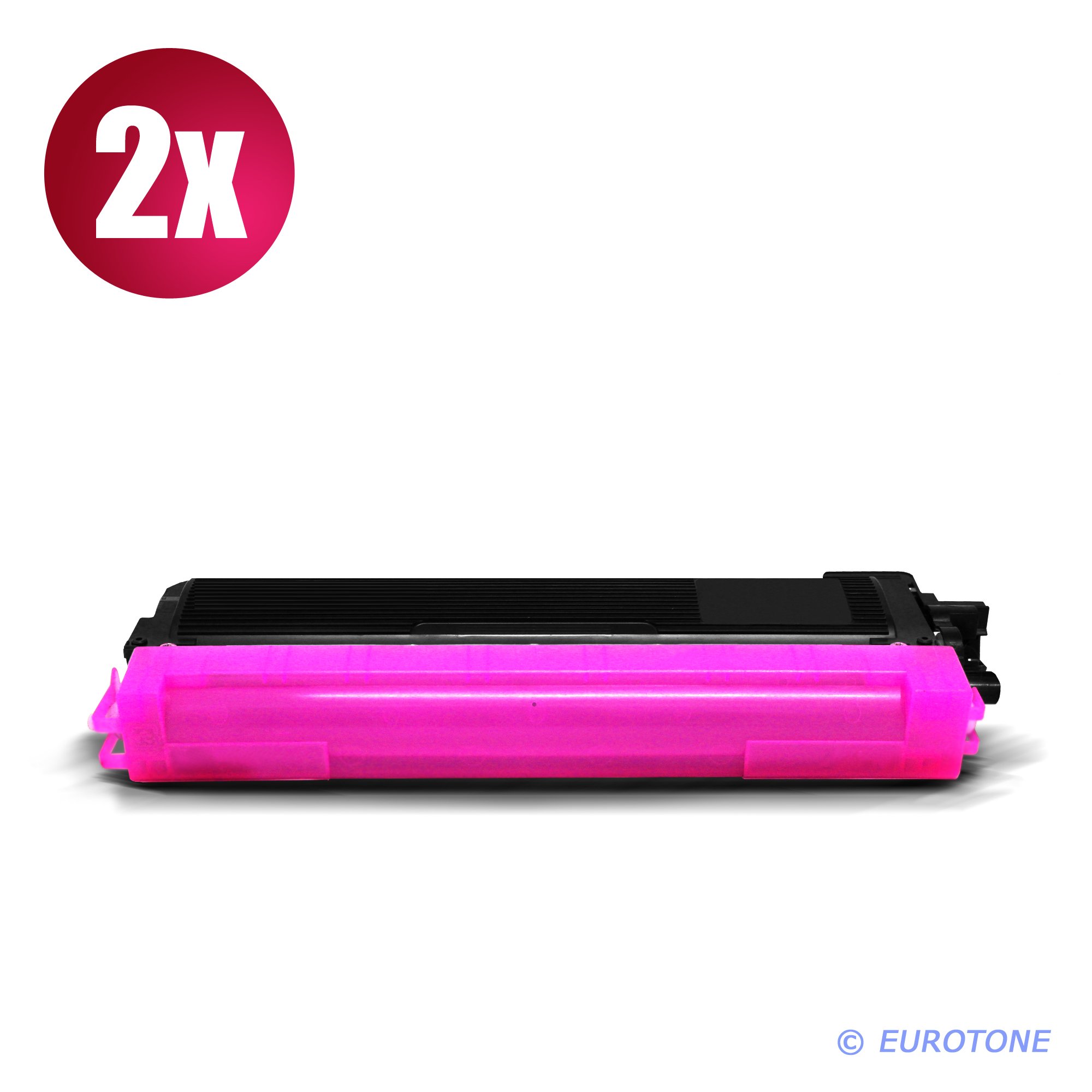 Eurotone Markowy toner do DCP 9010, 3040, 3070, MFC 9120, 9320 Serie - zamiennik Brother TN-230, 235 4X BK, 2X C, 2X Y, 2X M w pakiecie oryginalny EUROTONE (norma ISO 19798)