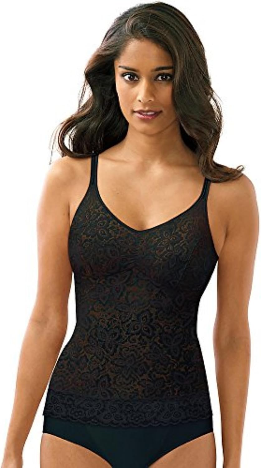 Bali Women’s Shapewear Firm Control Lace ’N Smooth Shaping Cami Fajas DF8L12