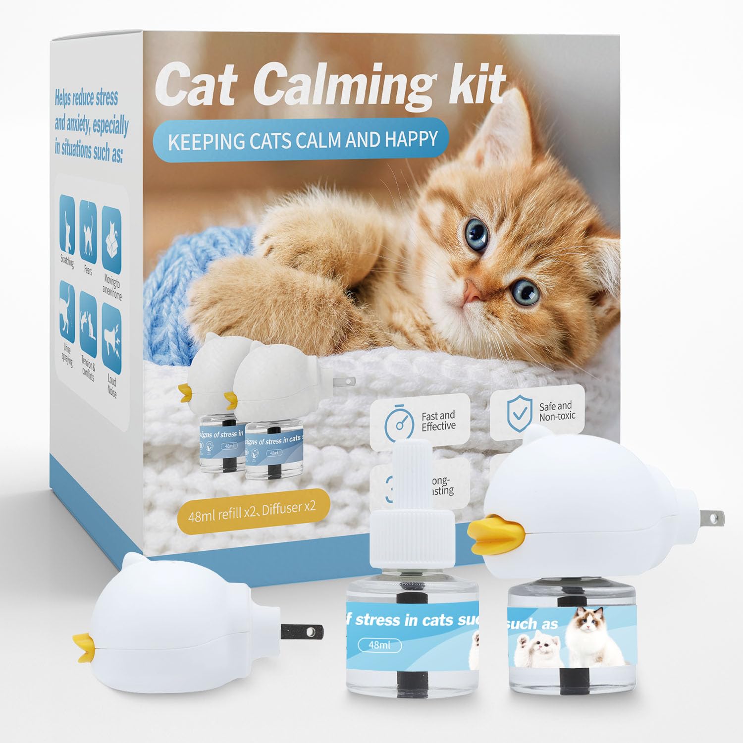 Cat Calming Diffuser 2 Pack