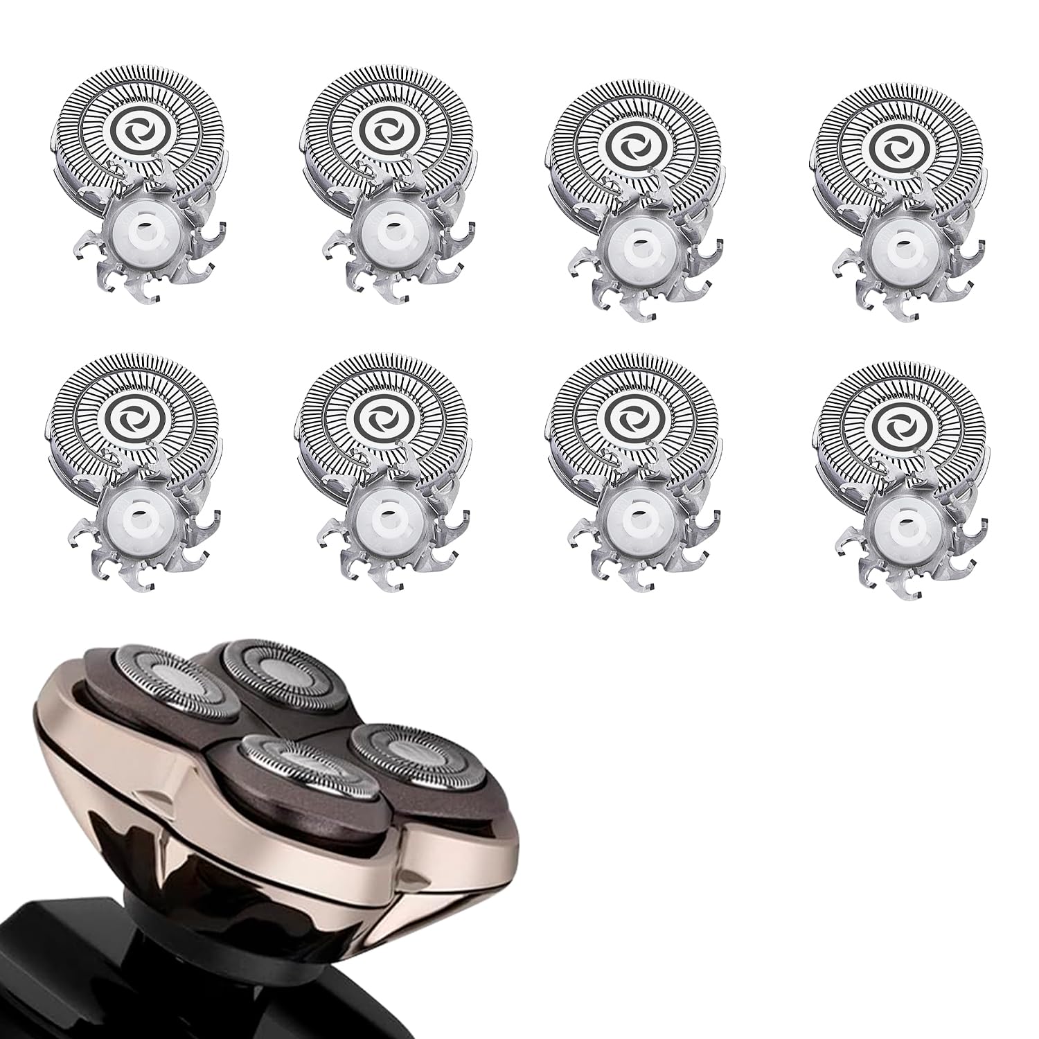 Shaver Replacement Blades compatible with Skull Shaver Pitbull Gold PRO Shaver Replacement Blade,Shaver Replacement Heads for Pitbull Platinum Pro Shaver