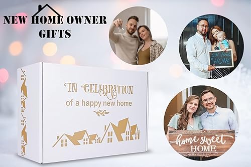Miniatura 7 de Regalos de inauguración de la casa para el nuevo hogar, juego de regalo de inauguración de la casa, cesta para el primer propietario de casa,