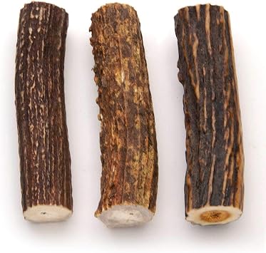 Atlanta Cutlery Premium Asiatic Deer Natural Antler Crown Slice 5 Inch Round for Knife Handle Crafting Rustic Decor and DIY Projects