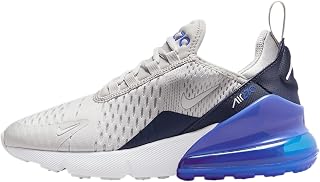 Air Max 270 Big Kids' Shoes (943345-041, Vast Grey/Hyper Royal/Thunder Blue/White)