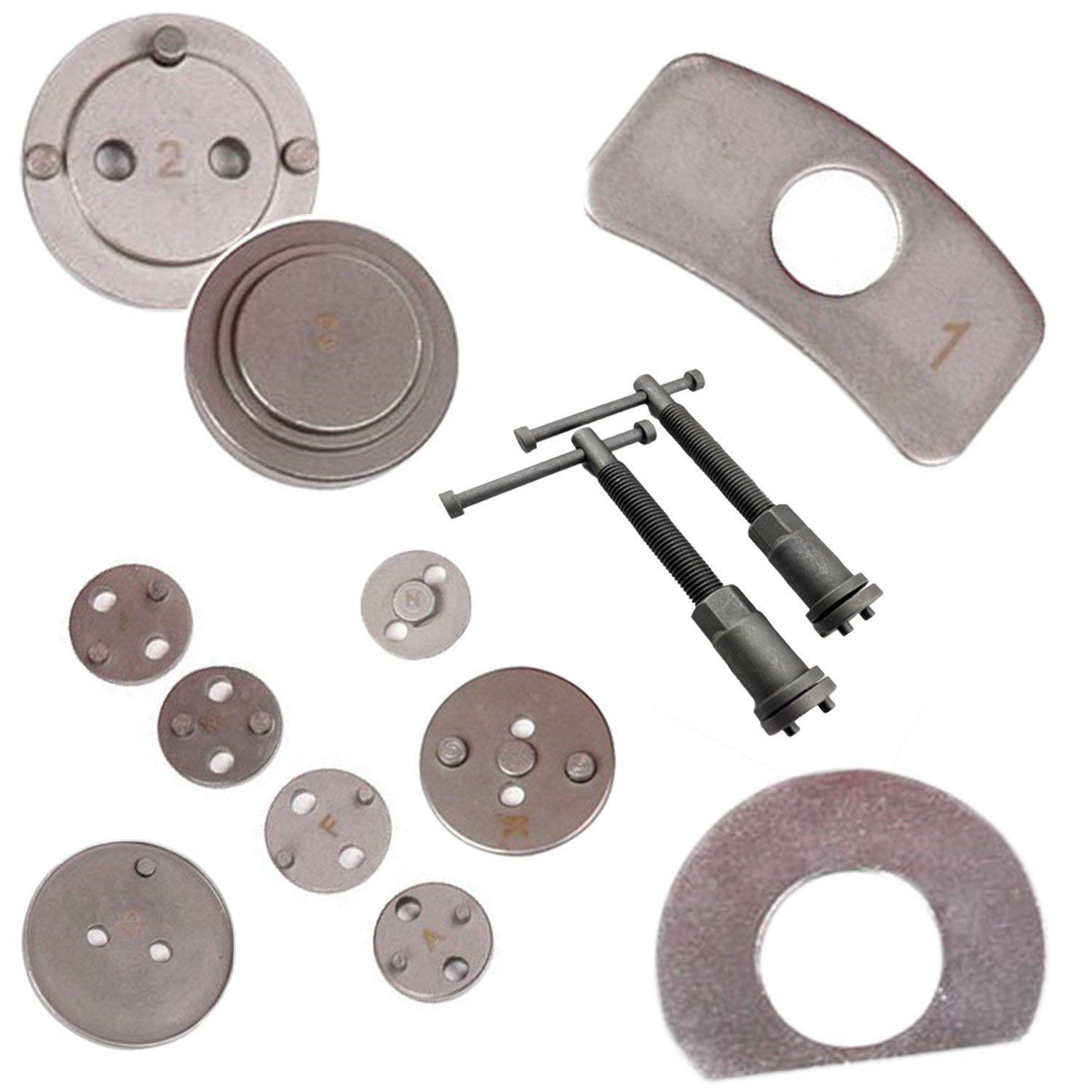 KIT 21 PEZZI RIPRISTINO PISTONE PINZA FRENO UNIVERSALE Compatibile UNIVERSALE
