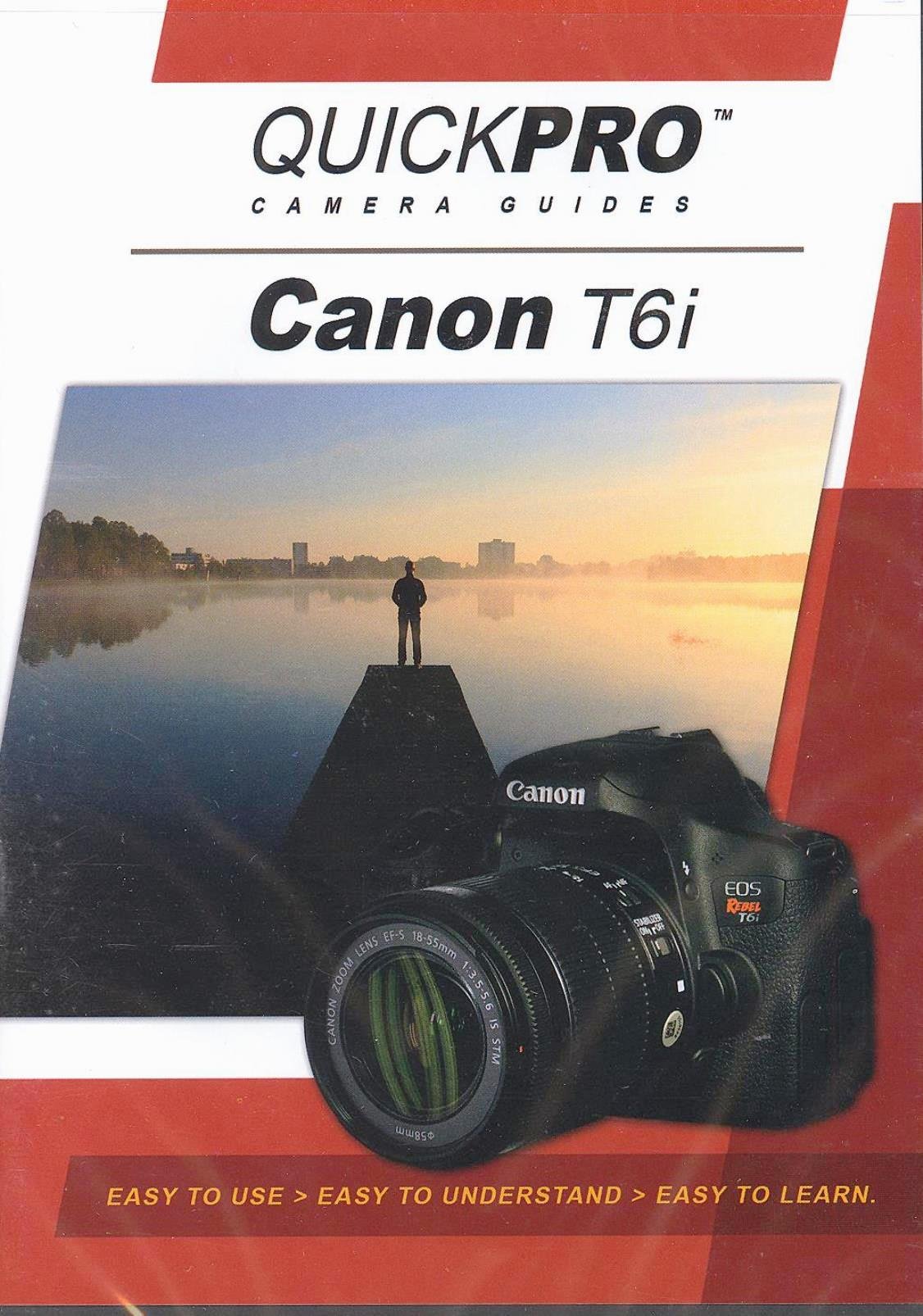 Canon T6i Instructional DVD by QuickPro Camera Guides