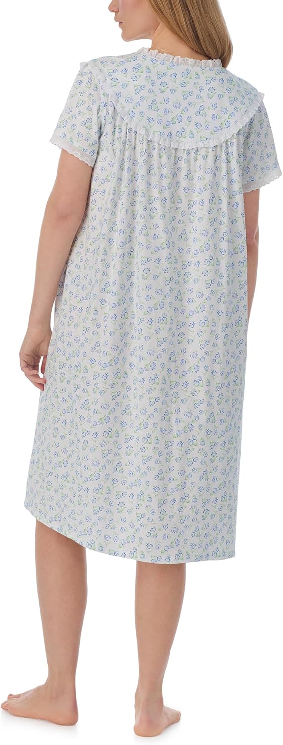 Plus Size Waltz Nightgown with Tulip Knit by Lanz of Salzburg - Image 3