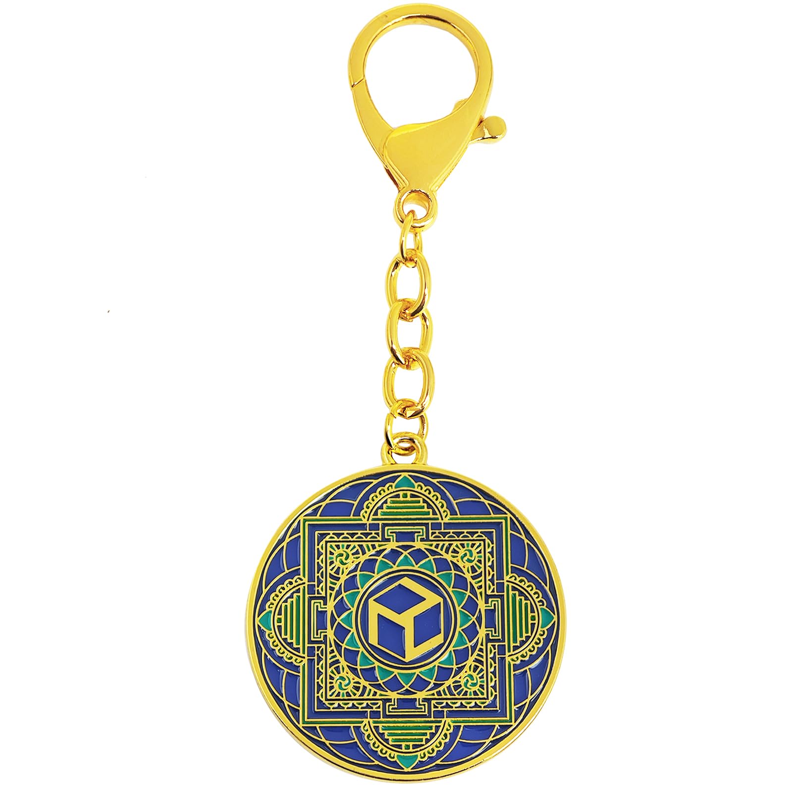 Fengshuibringluck Feng Shui Antahkarana Key chain Yang Energy Amulet Keychain