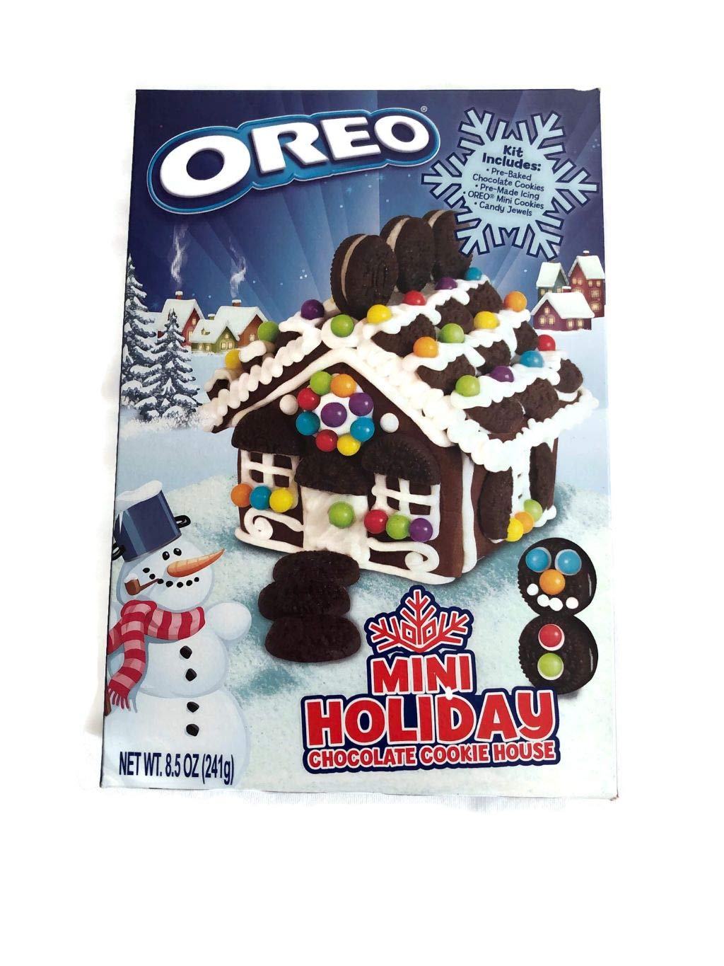 Mini Oreo Holiday Chocolate Cookie House