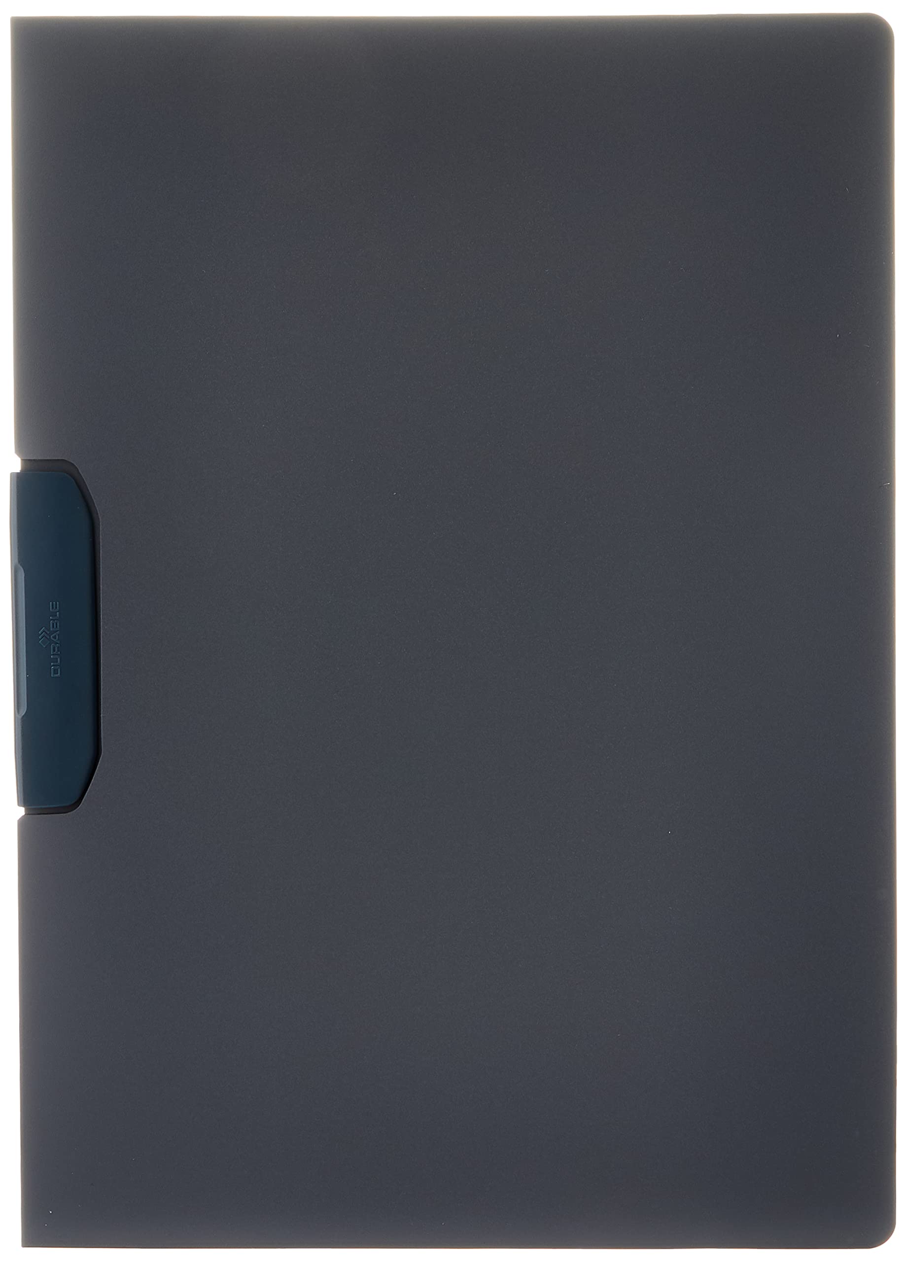 Durable 229557 Skoroszyt zaciskowy Duraswing, opak. 5 sztuk, kolor antracytowy/szary.