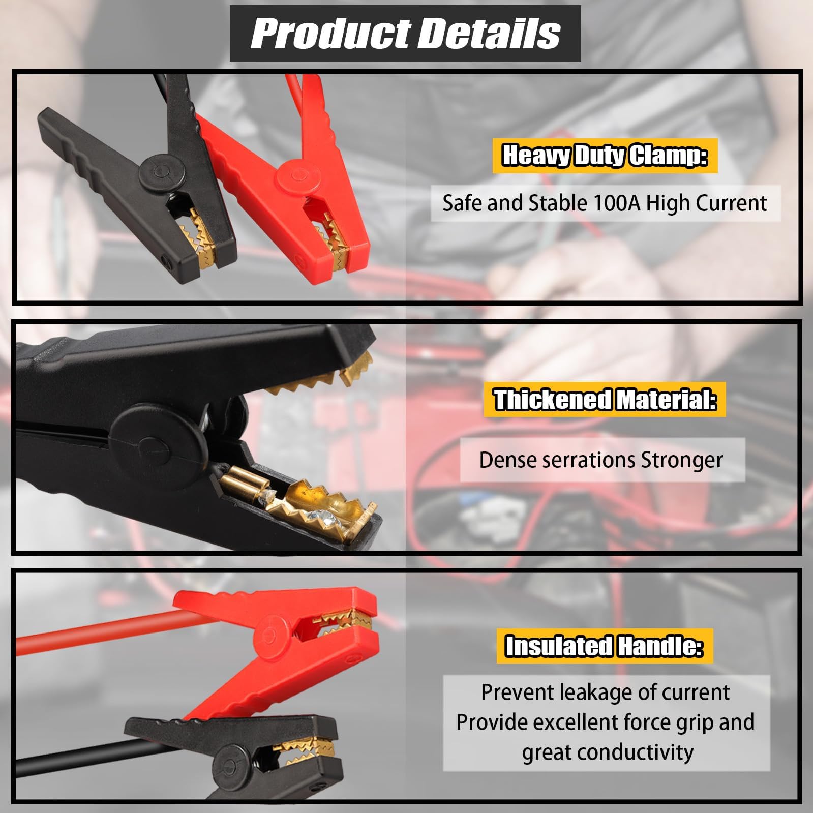 Chargeur de Remplacement de Batterie 20 V, Adaptateur de Démarreur de Voiture 12 V avec Câbles de Démarrage de Batterie, Mini Chargeur Rapide Portable pour Batterie 20 V/60V