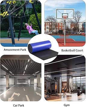 Garage/Basement Pole Padding - Wrap Around Basketball Pad Padding Outdoor, Self-Adhesive Basketball Pole Pads, Multiple Colors and Sizes Basement Pole Cover Mat