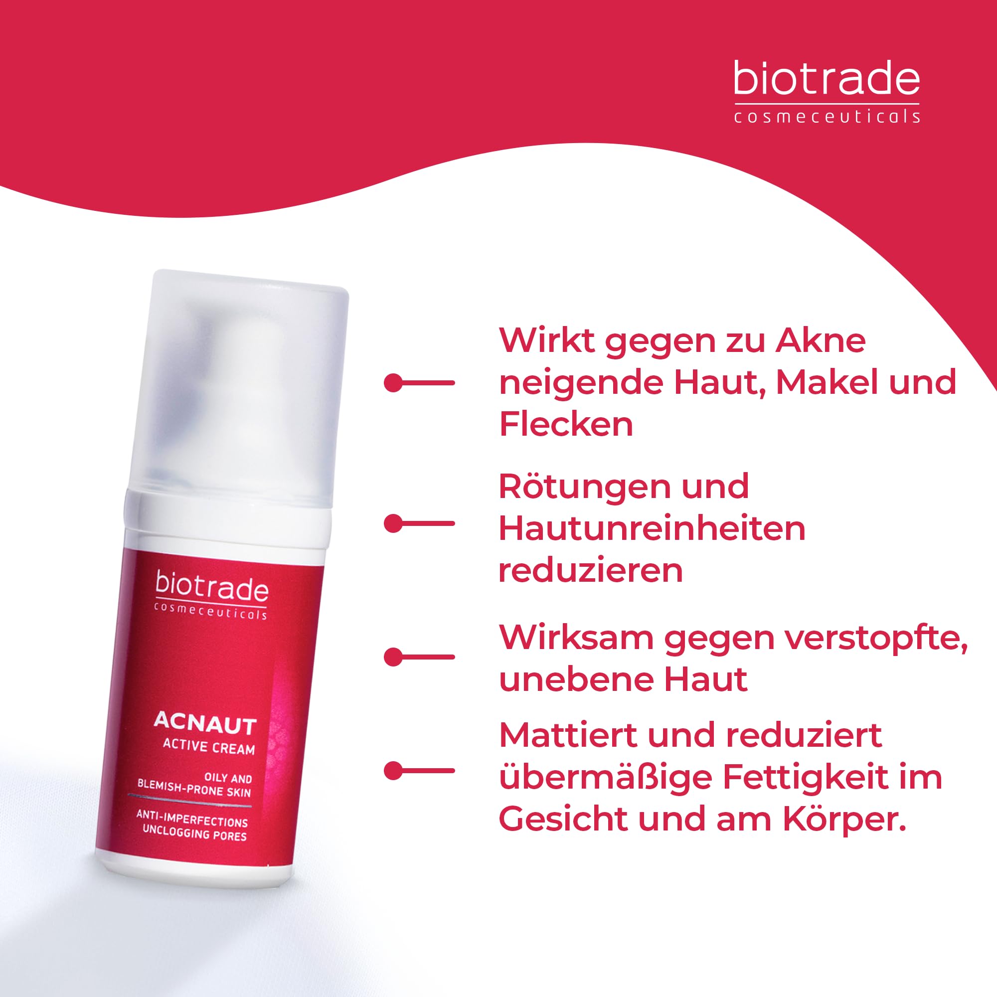 Acne Out Active Creme 30 ml Für Fettige Und Zu Akne Neigende Haut Beseitigt Komedonen Pickel Rötungen Irritationen Mattiert Die Haut Von Biotrade