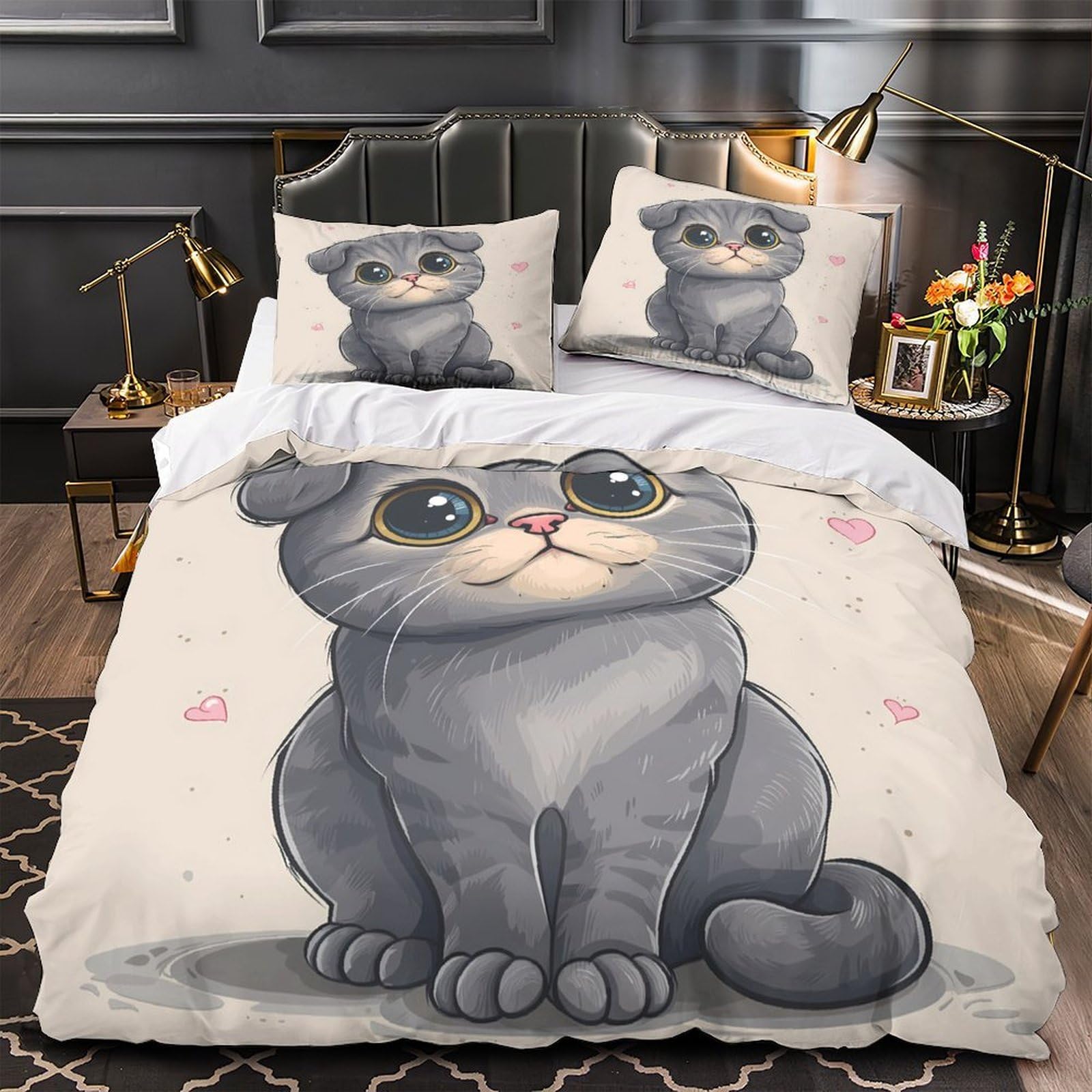 Parure de lit chien 3D pour transformer votre chambre en un havre douillet