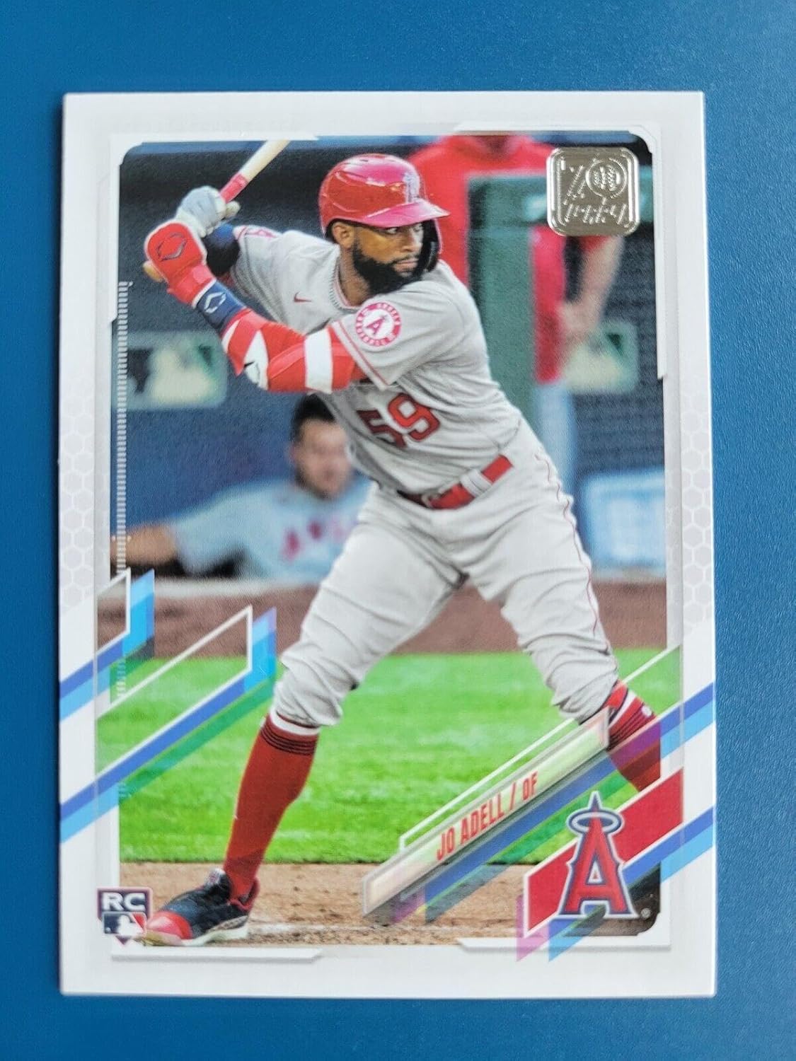 Jo Adell 2021 TOPPS SERIES ONE ROOKIE RC #43 LOS ANGELES ANGELS! - Baseball Slabbed Rookie Cards