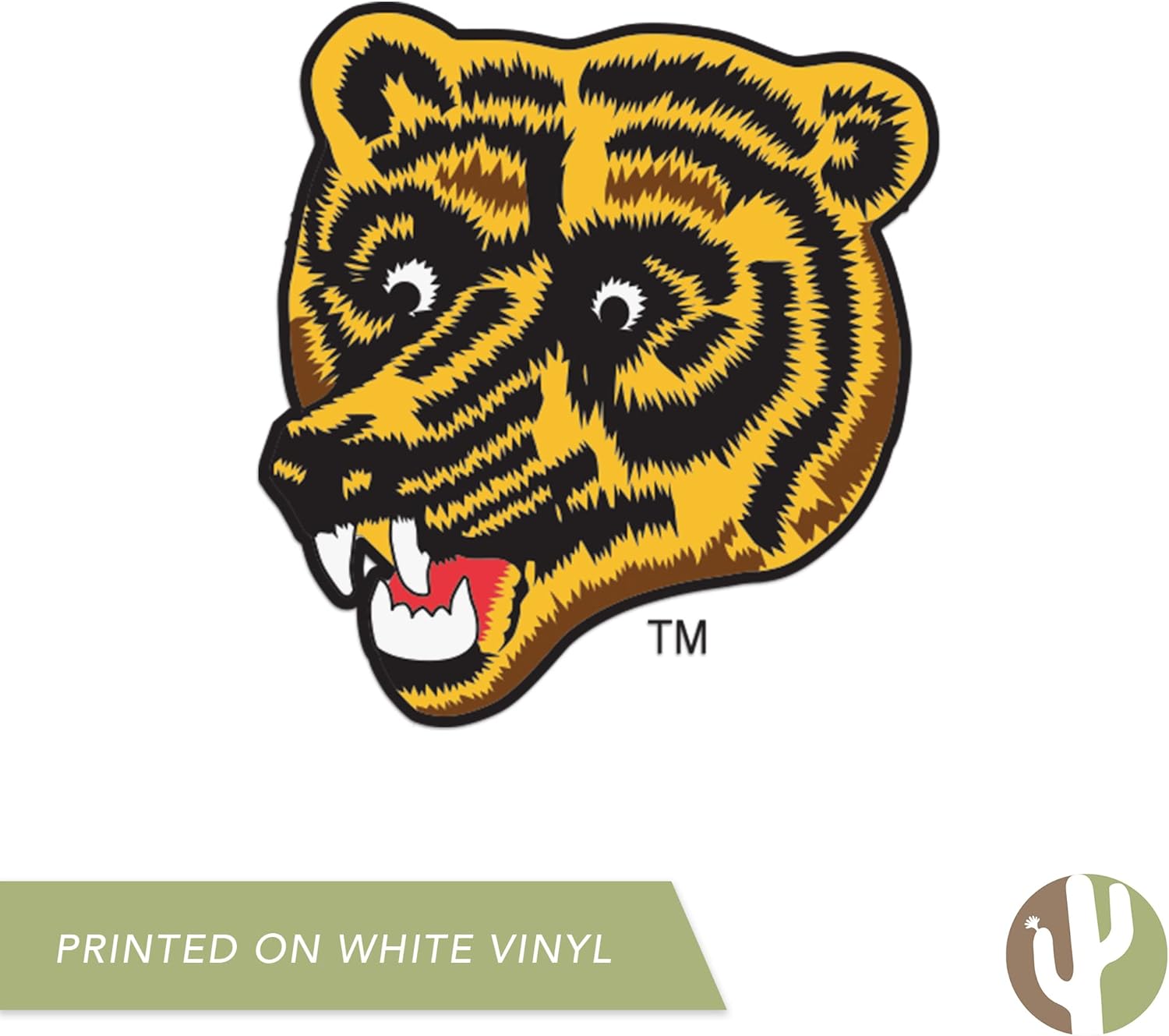 Desert Cactus Boston Bruins Sticker NHL Team National Hockey League Vinyl Decal Laptop Water Bottle Car Scrapbook (Vintage Individual H) - Image 4
