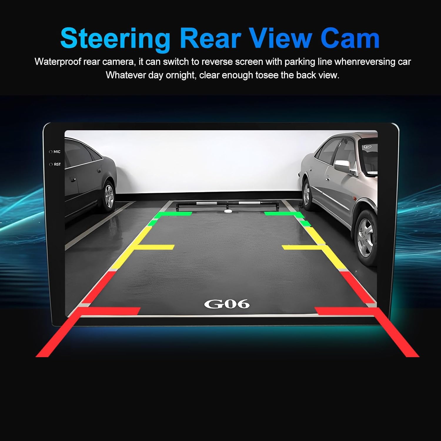 Wara View Camera display on car stereo