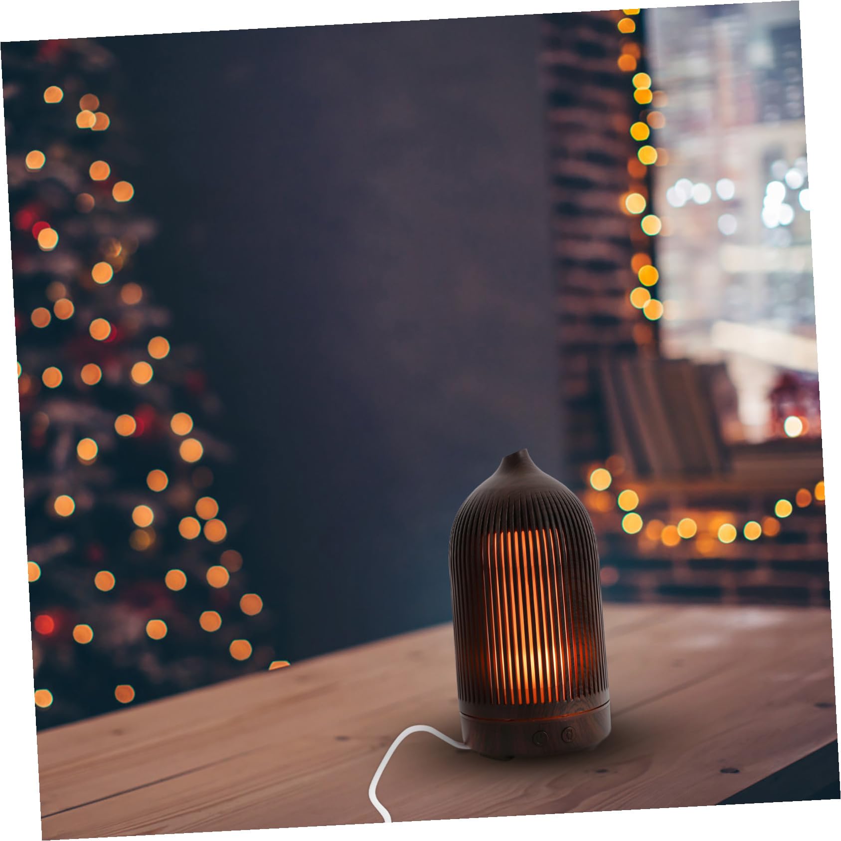 Difusor de Aroma USB 5v Mini Humidificador de Mesa Negro