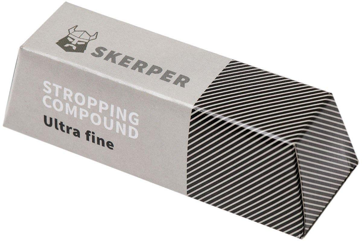 Skerper Stropping Compound STC001 Asentador Ultra-Fino, Negro