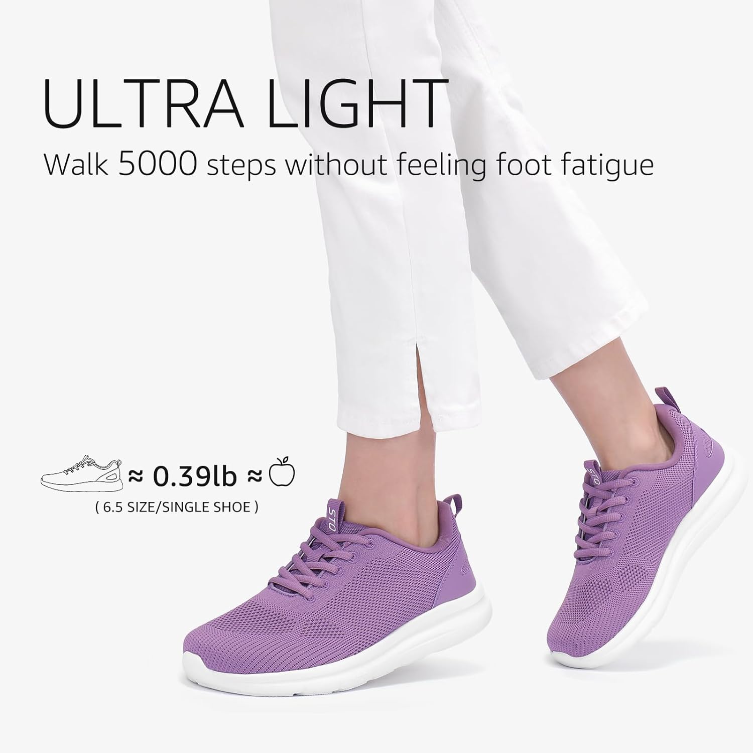 STQ Wide Toe Box Walking Shoes Women Orthopedic Swollen Feet Diabetic Tennis Running Sneakers for Plantar Fasciitis Arch Support Bunions - Image 7
