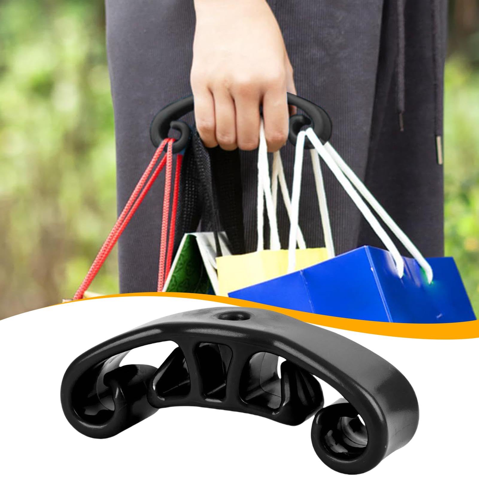 Bag Carrier, Grocery Bag, Shopping Bag Holder, Bag Rack Organizer, Rack Design Paint Can Holders Enhances Convenience Easy to Use Family-Friendly Adds Efficiency Versatile Convenient for Shopping