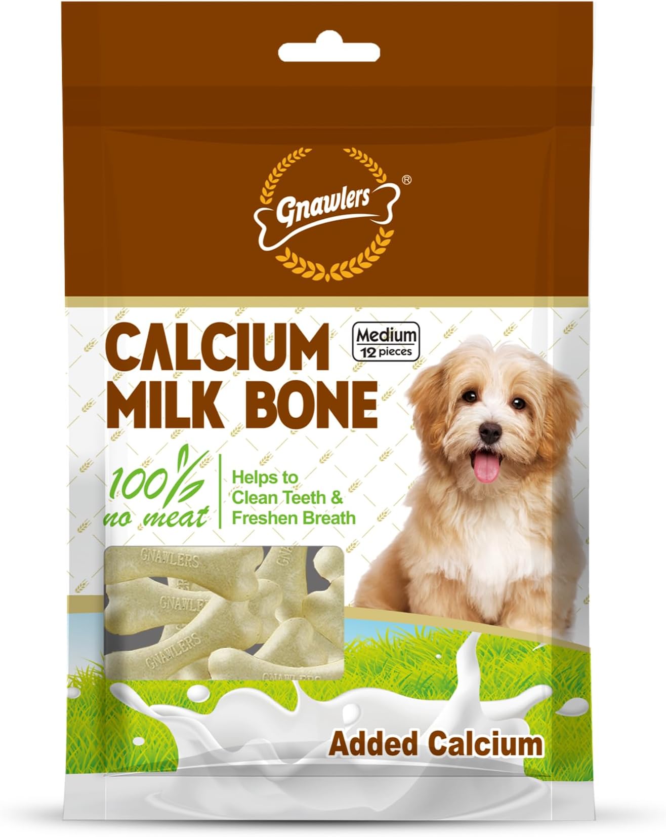 Calcium Milk Bone (3in,12 Pieces,270g)