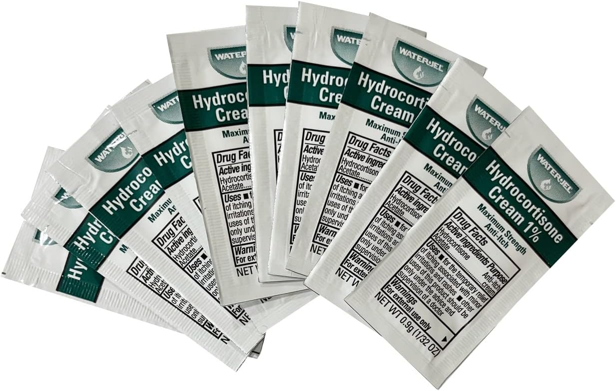 HYDROCORTISONE 1% CREAM (10 PACK, UNIT DOSES)