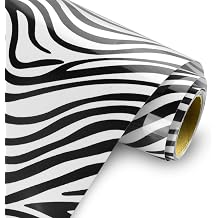 Leopard Heat Transfer Vinyl Animal Pattern HTV Vinyl Bundle Roll - 10 Inch x 5 Feet Iron on Vinyl Wild Animal Print HTV for Garment Clothing T-Shirt Decoration DIY Zebra Print