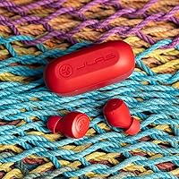 Vista 7 de JLab Go Air Pop Auriculares inalámbricos Bluetooth + funda de carga Rosa Doble conexión Resistencia al sudor IPX4 Conexión Bluetooth 5.1 3
