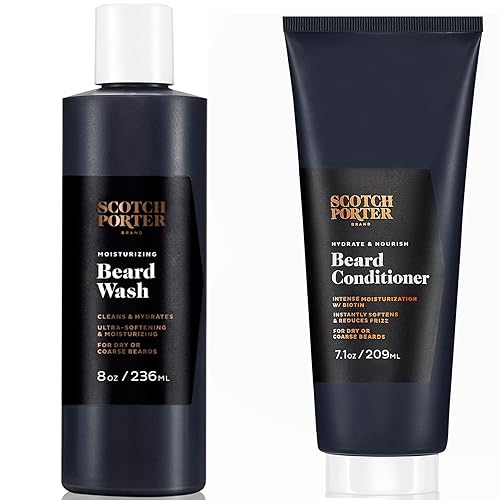Miniatura 1 de Scotch Porter Acondicionador hidratante para barba para lavar e hidratar y nutrir la barba  Formulado con ingredientes no tóxicos, libre de