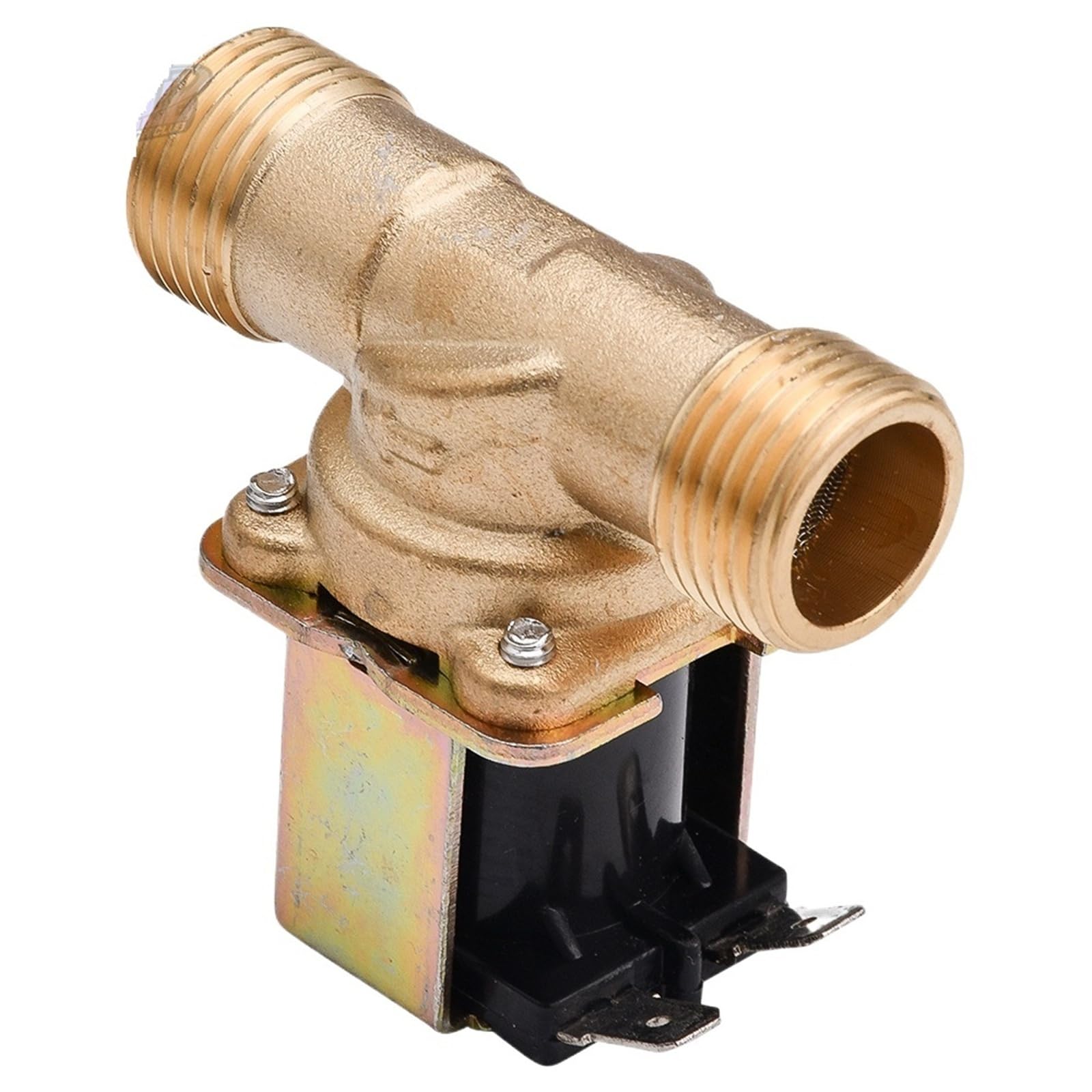 Électrovanne eau G1/2 24V vanne laiton normalement fermée NC