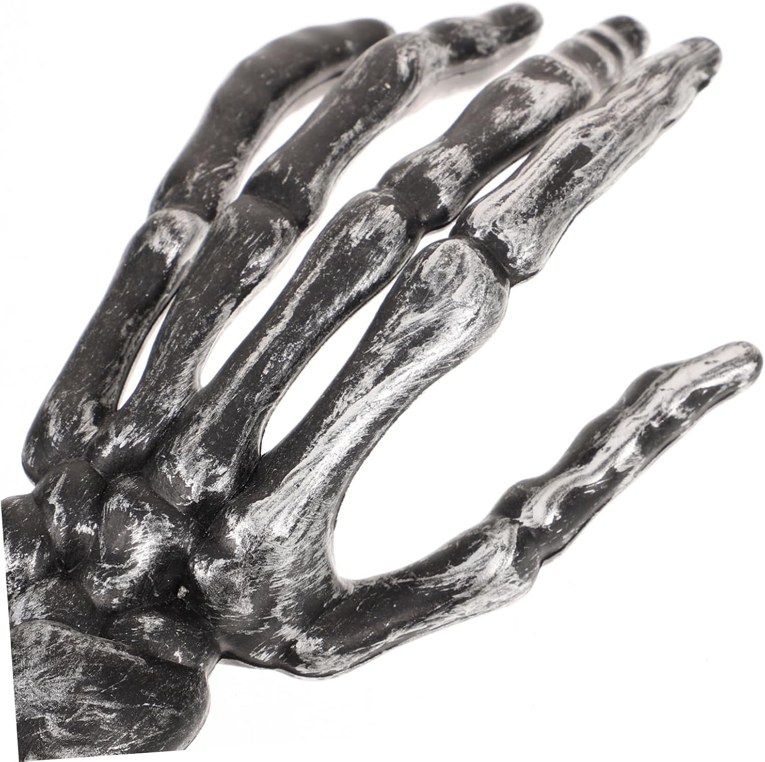 VICASKY 2pcs Skeleton Salad Tongs Creative Halloween Kitchenware Decorative Tableware for Parties Handle for Mixing Unique Design for Horror Fans