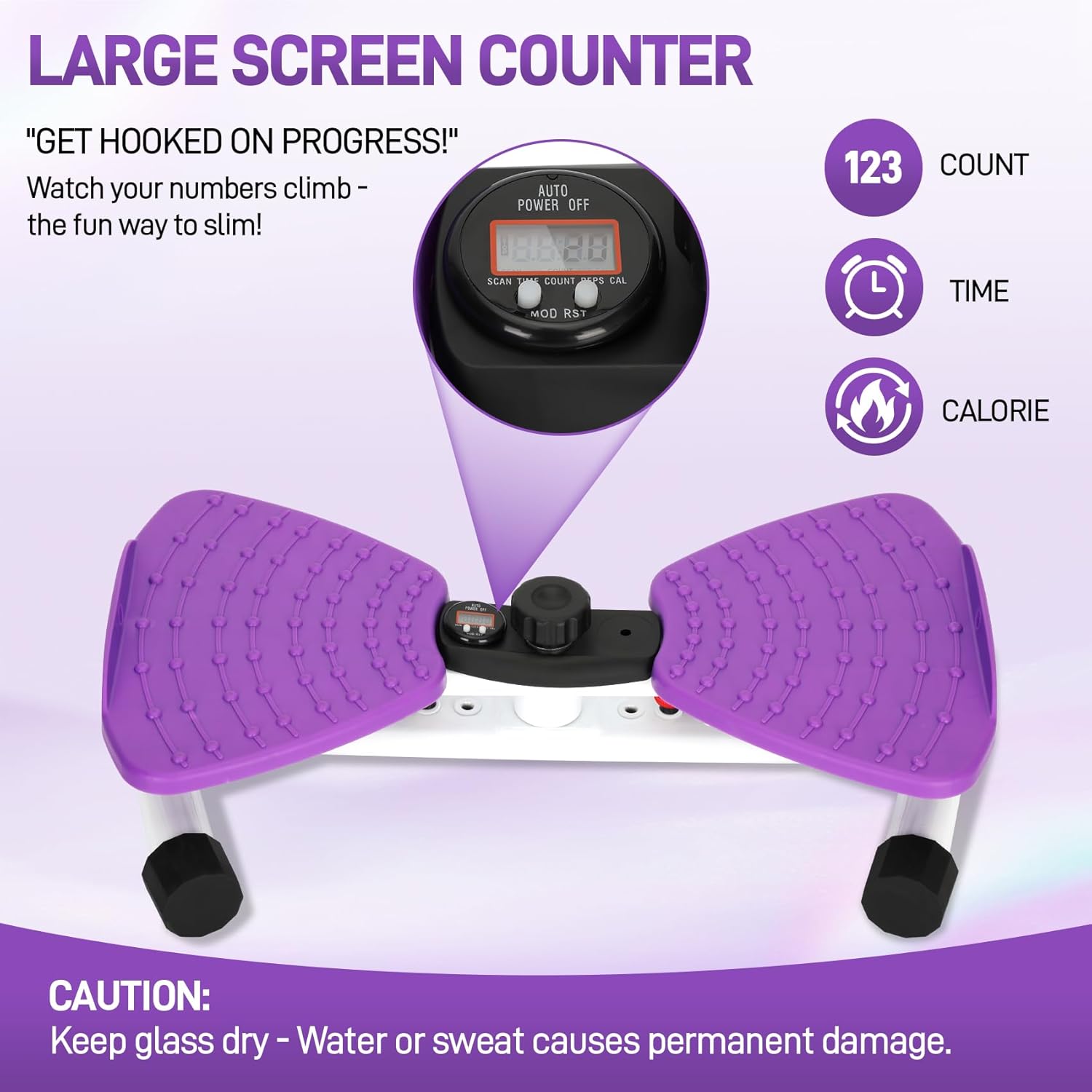 Waist Twister Machine For Home, 300Lbs Capacity Ab Twister B...