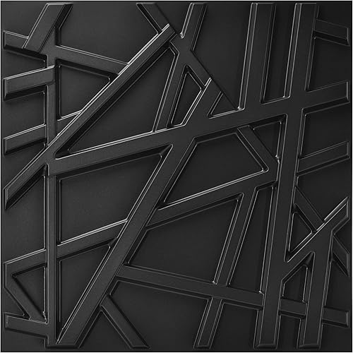 Miniatura 11 de Art3d Paquete de 20 paneles decorativos 3D de pared de 11.8 x 11.8 pulgadas que cubren 19 pies cuadrados, paneles de pared de PVC con pegamento para