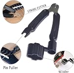 Guitar Capo,3in1 Zinc Metal Capo for Acoustic and Electric Guitars,Ukulele,Mandolin,Banjo,Guitar Accessories