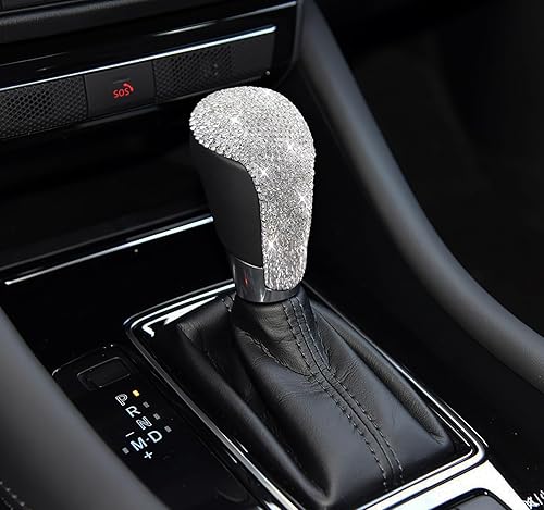 Bling Crystal - Accesorios de palanca de cambios compatibles con Mazda 32015-2022 Mazda 62016-2020 CX-32014-2022 CX-52016-2023 CX-9