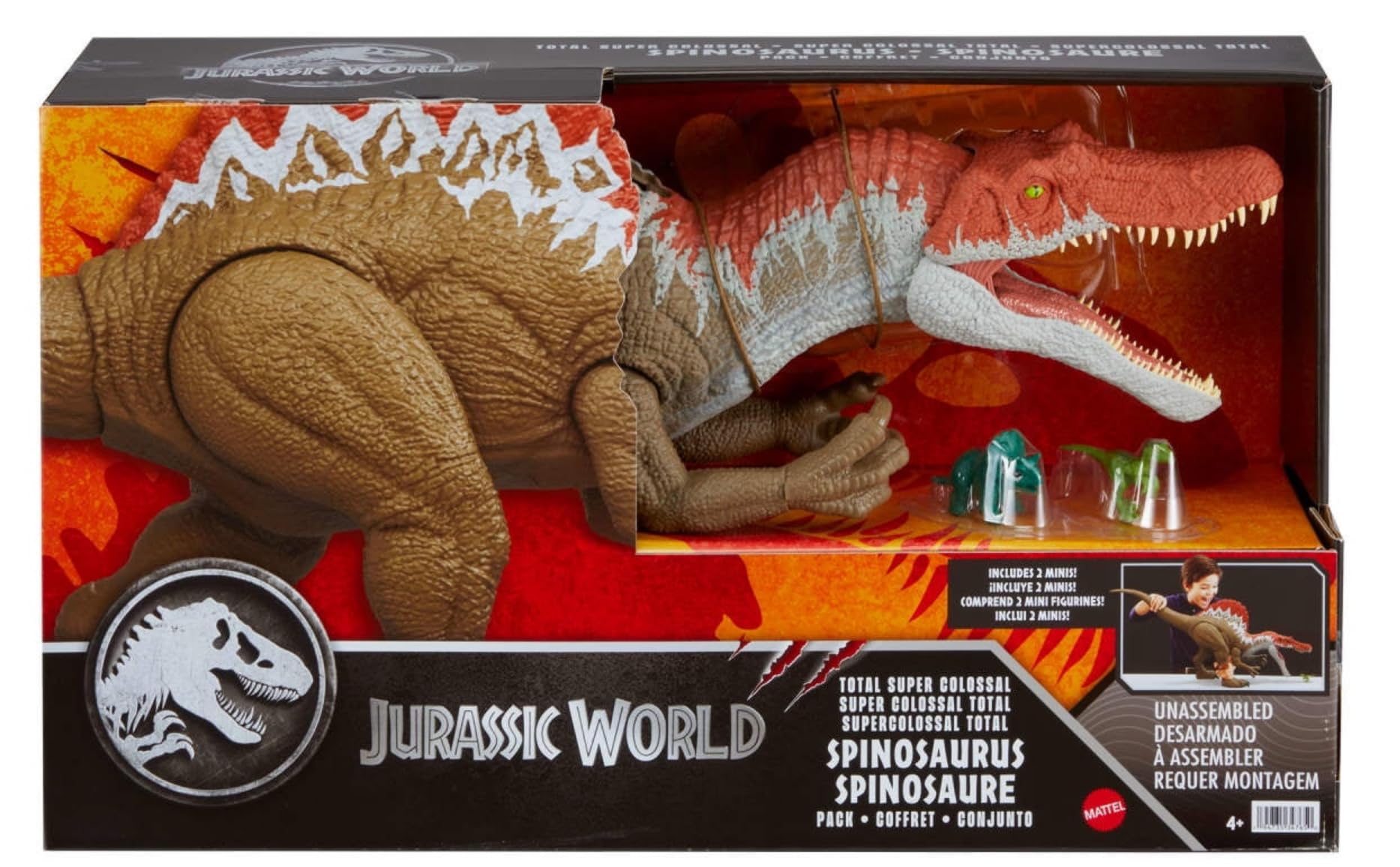 Jurassic Total Super Colossal Spinosaurus Pack