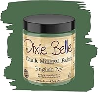 Vista 11 de Dixie Belle Paint Company - Pintura con acabado de tiza para muebles, color blanco lino (Drop Cloth), 8 fl oz, pintura mineral color blanco lino mate