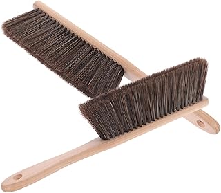 HOLIDYOYO 2pcs BBQ Mesh Brush Couch Sofa Clothes Dust Hair Brush Dust-Removing Brush Sweeping Bed Brush Bedroom Brush Multipurpose Brush Bed Duster Clean Bed Sheet Brush Wooden