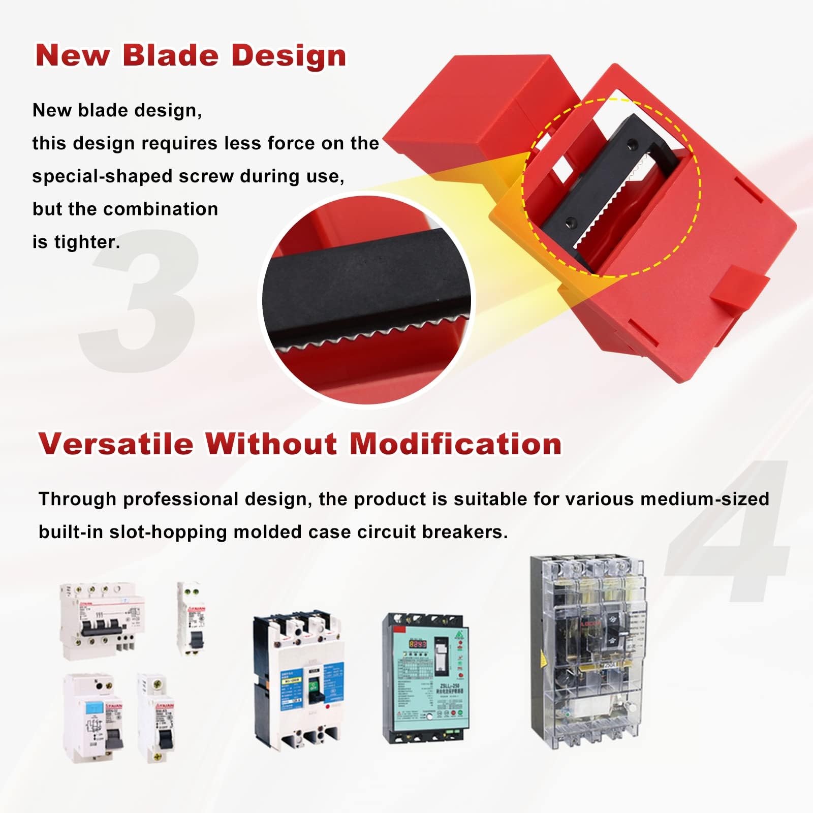 Snapklik.com : Tylulikaty Circuit Breaker Lockout Device, For 480/600 ...