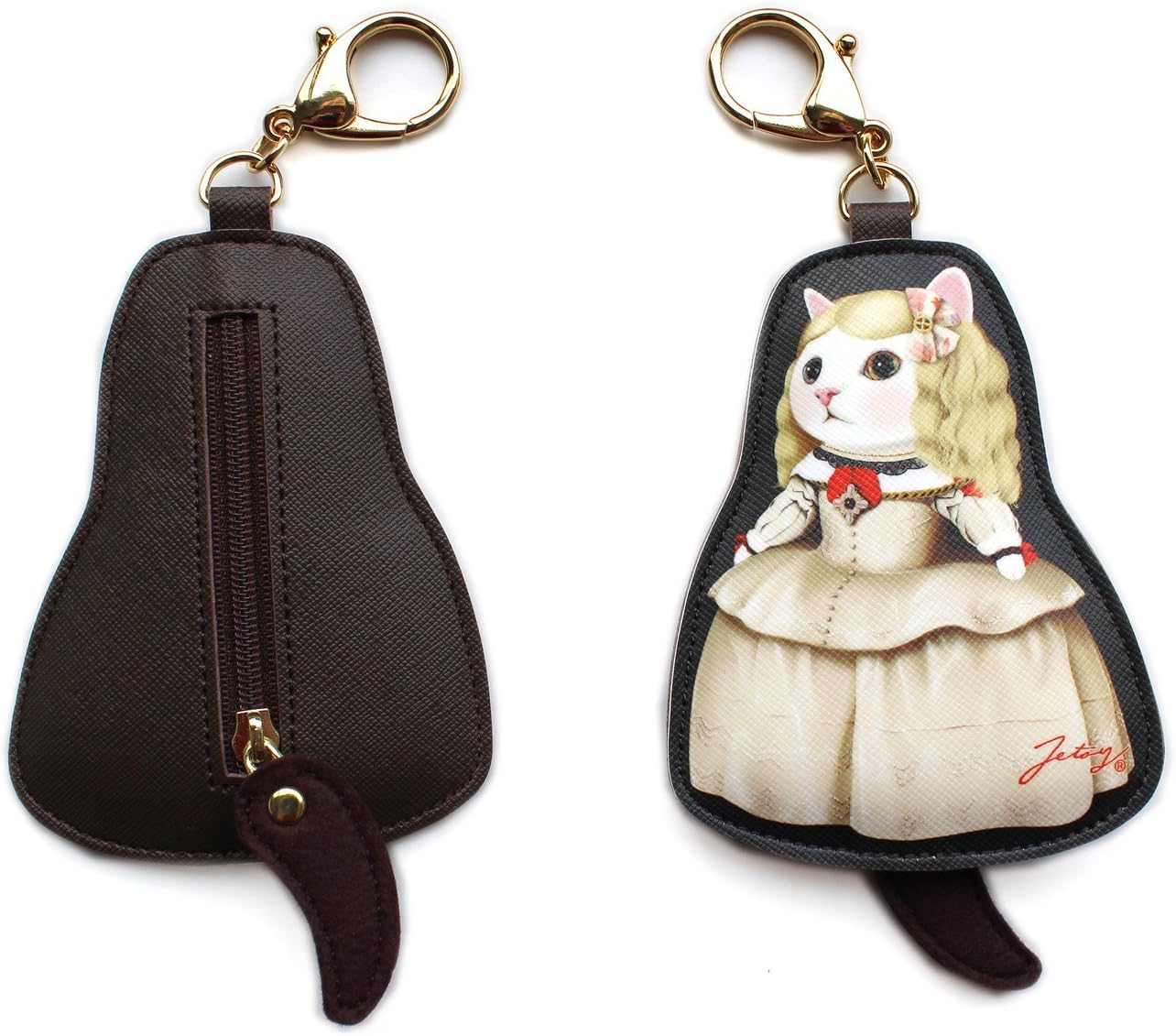 Jetoy Cats Choo Choo Bag Charm, Margarita
