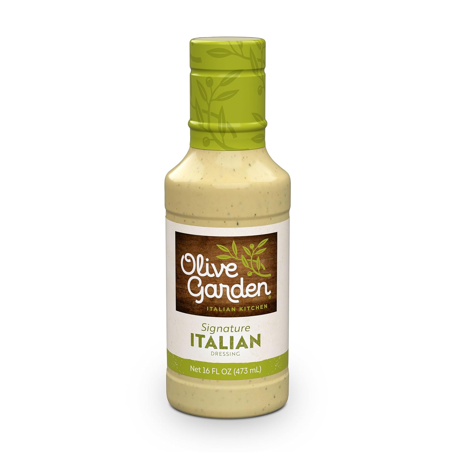 Olive Garden Signature Italian Dressing 16 oz - Authentic Oil & Vinegar with Italian Spices, Perfect Salad Dressing, Chicken Marinade, Sandwich Spread