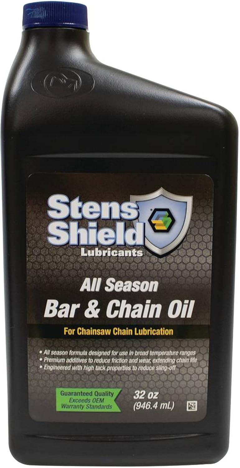 Stens Shield Bar and Chain Oil Replaces Echo 6459012, Stihl 0781 516 5001 Chainsaw