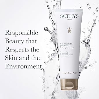 SOTHYS Purifying Foaming Gel | Gentle Face Cleanser for Oily or Combination Skin