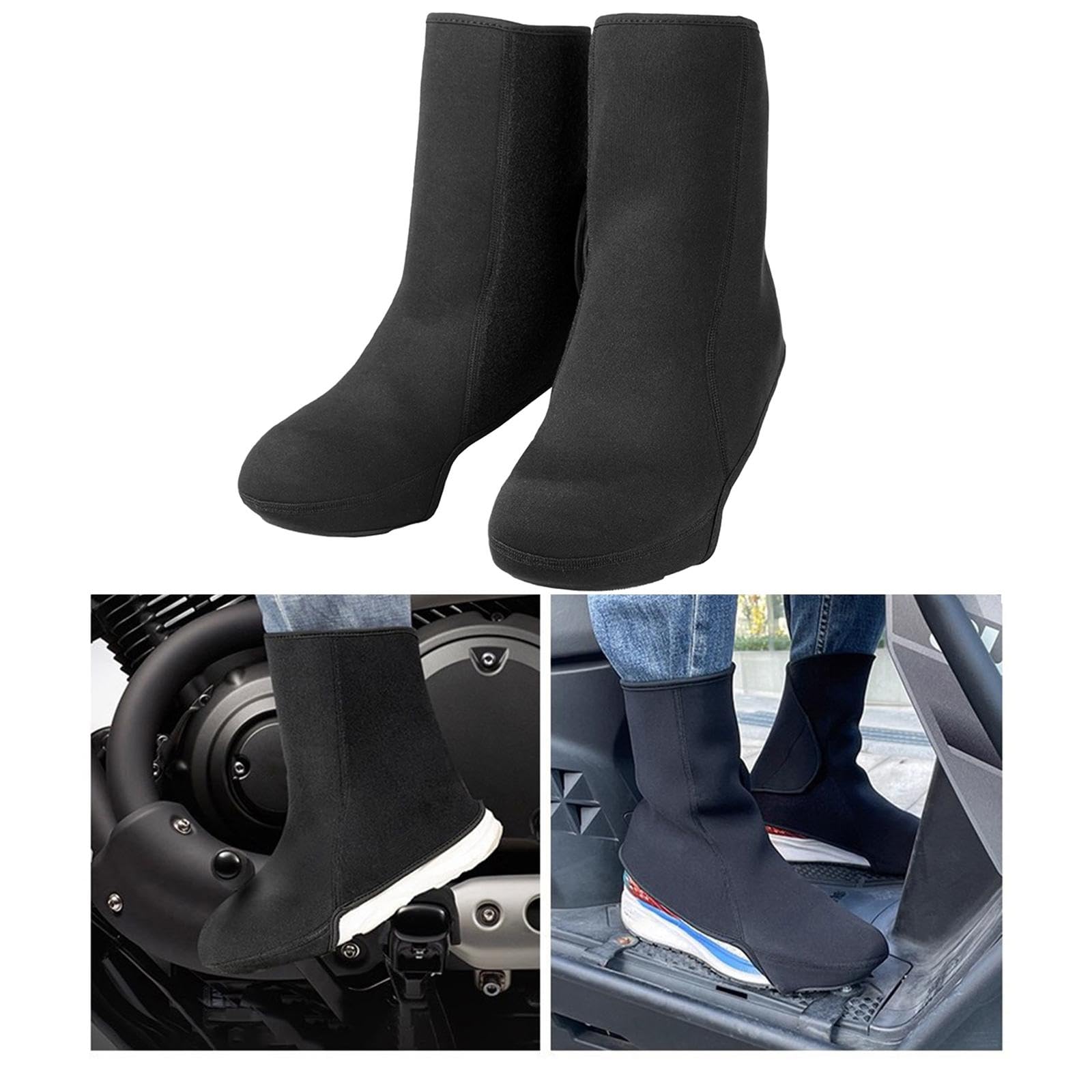 Gralara Cubrezapatillas de Ciclismo, Cubrezapatillas de Ciclismo para Correr, Baños de Hielo,