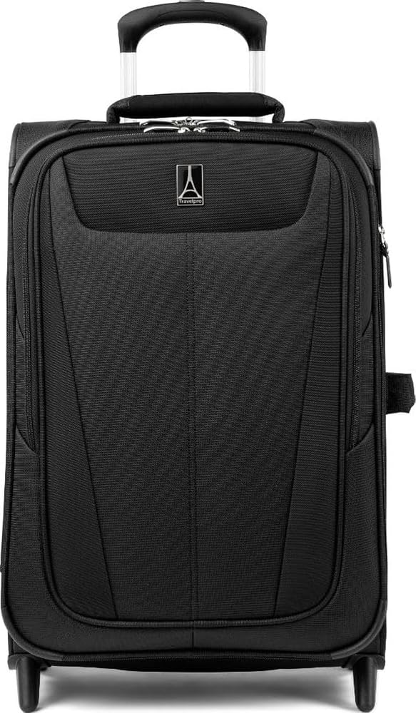 Maxlite 5 Softside equipaje de mano vertical, negro, 21 pulgadas