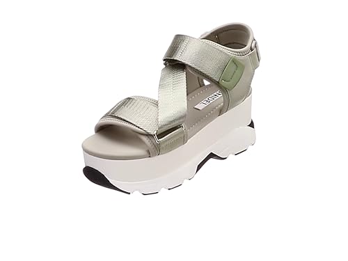 Amazon スナイデル スニーカーソールサンダル Swgs レディース Blk Large Snidel スナイデル ファッションサンダル